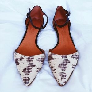 Madewell Beatrice Ankle Strap Skimmer